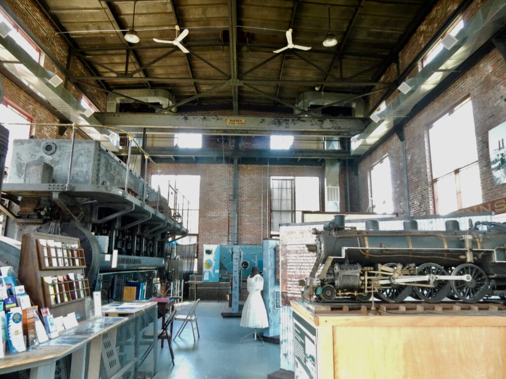 Interior of Cape Charles Museum VA