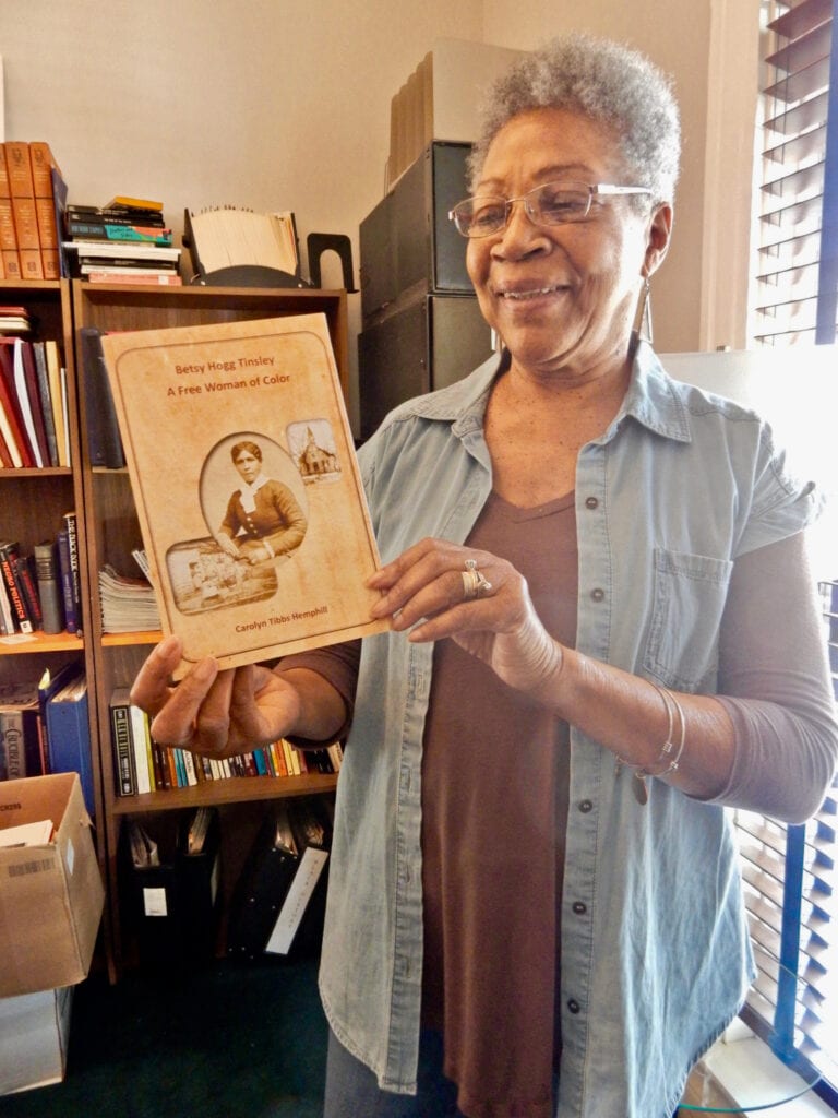 Carolyn Tibbs Hemphill, Hanover County Black Heritage Society Ashland VA