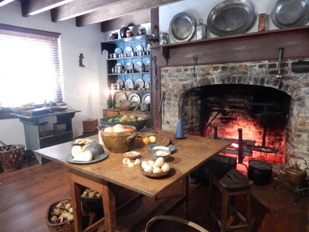 Corbit-Sharp House Kitchen Historic Houses of Odessa DE