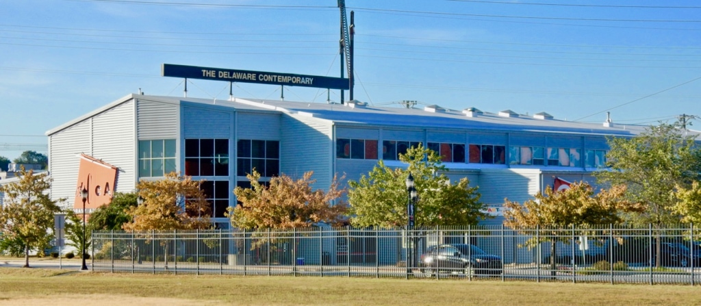 Delaware Contemporary Museum on Riverfront Walkway