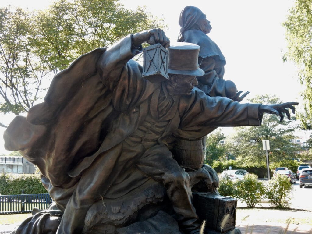 Harriet Tubman and Thomas Garrett Monument Wilmington DE