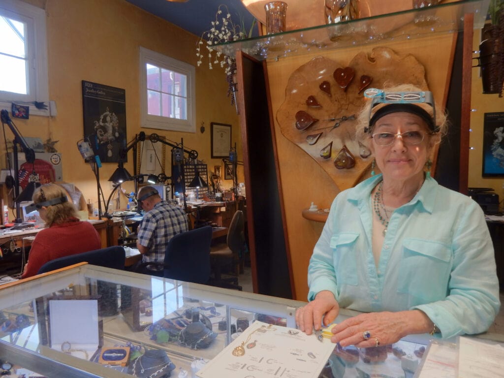 Jewelers working inside Wagner Jewelers Ashland VA