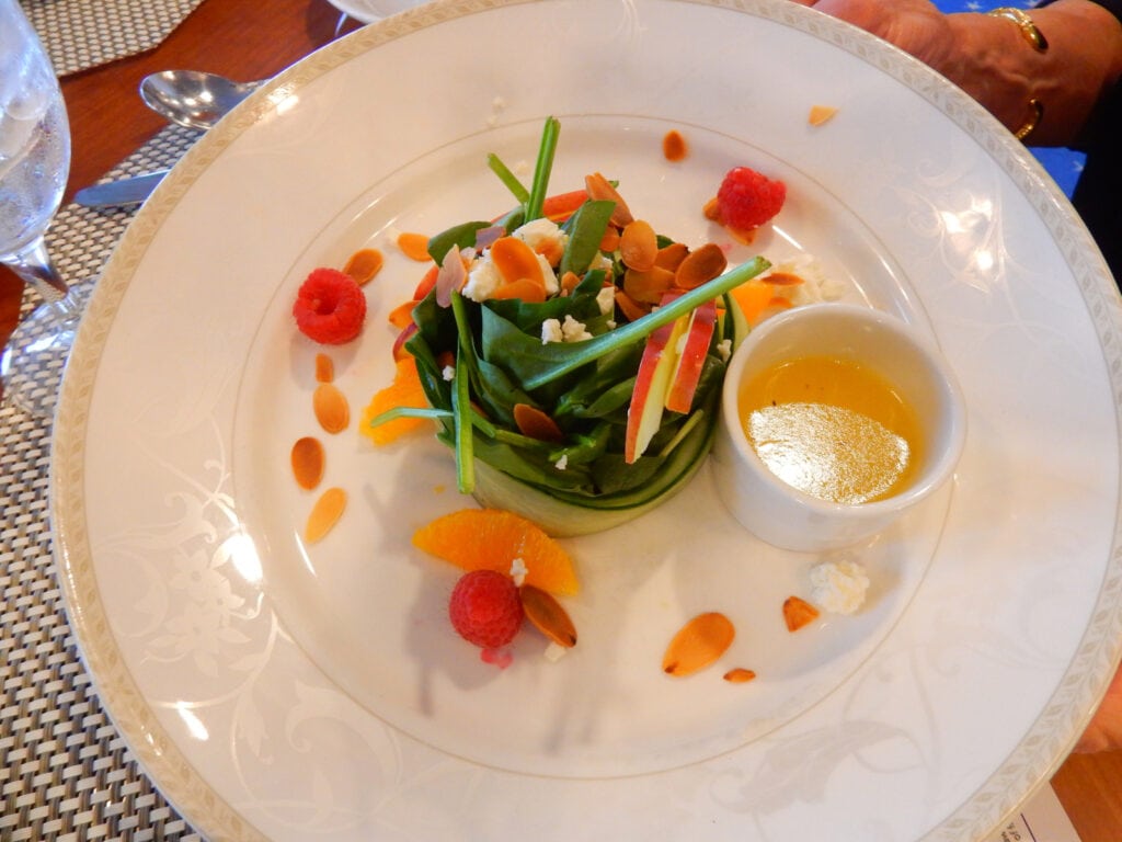 AArtfully plated food on ACL Constitution