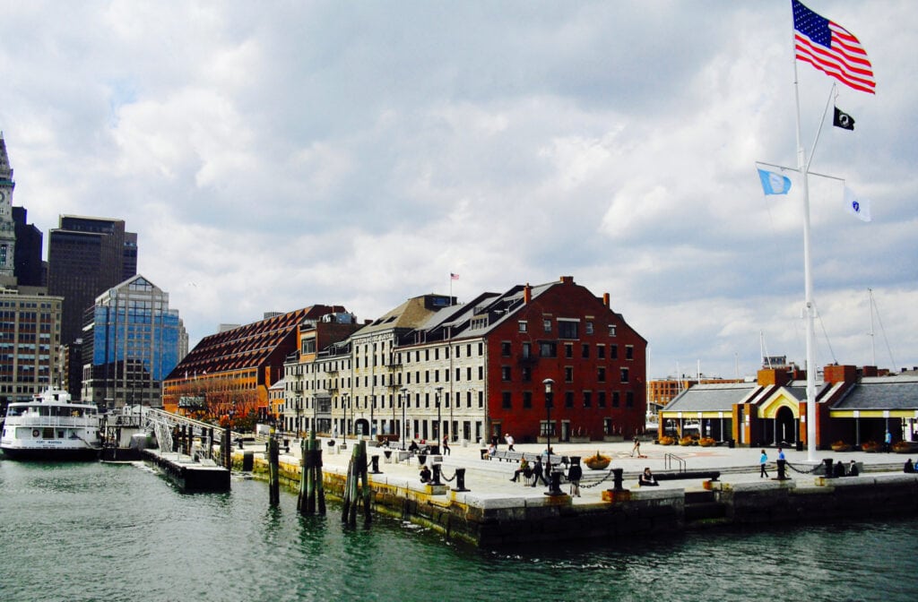 Boston MA Wharf