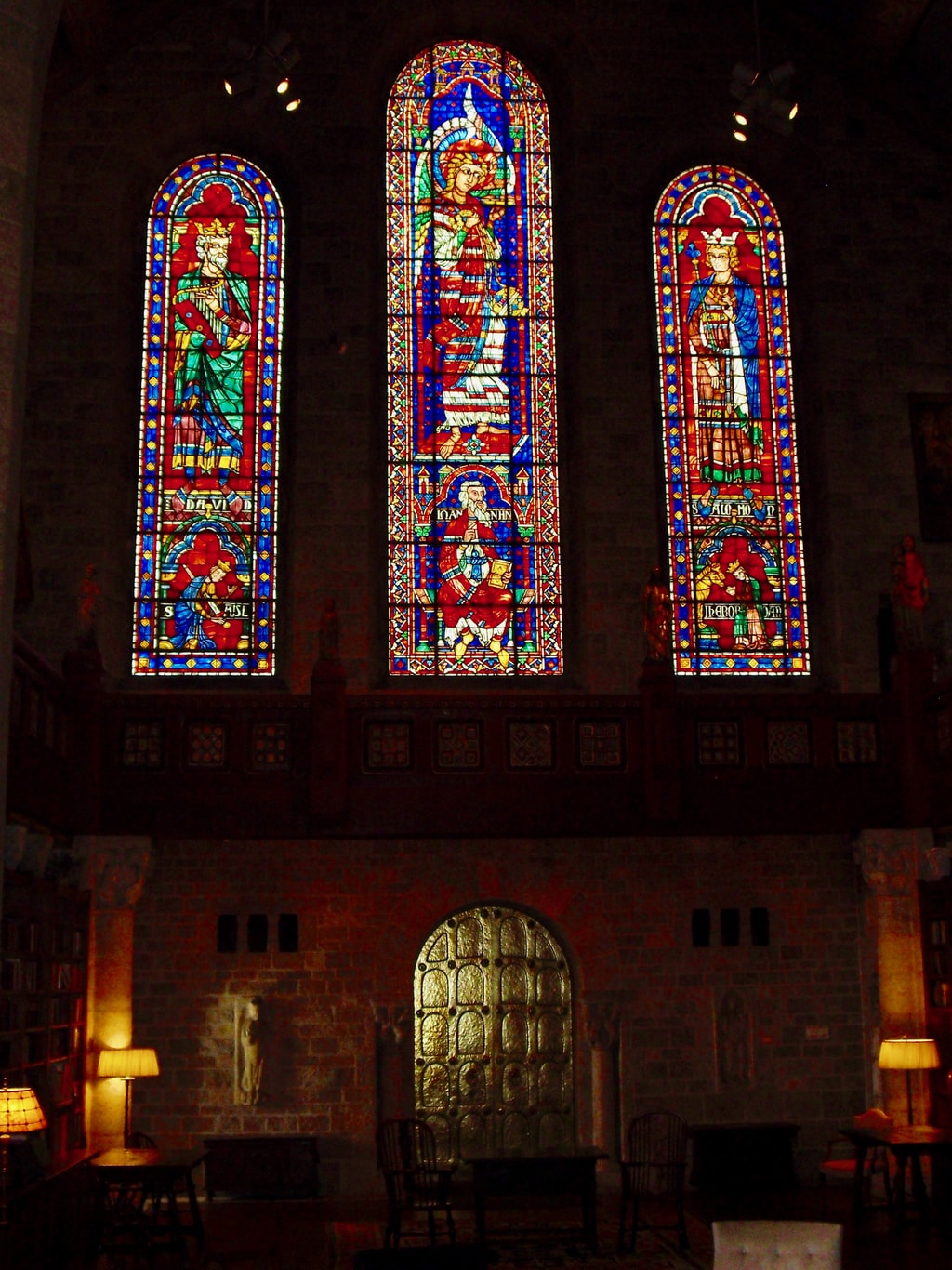 Glencairn features the largest collection of Medieval stained glass in private hands in the USA, Bryn Athyn PA