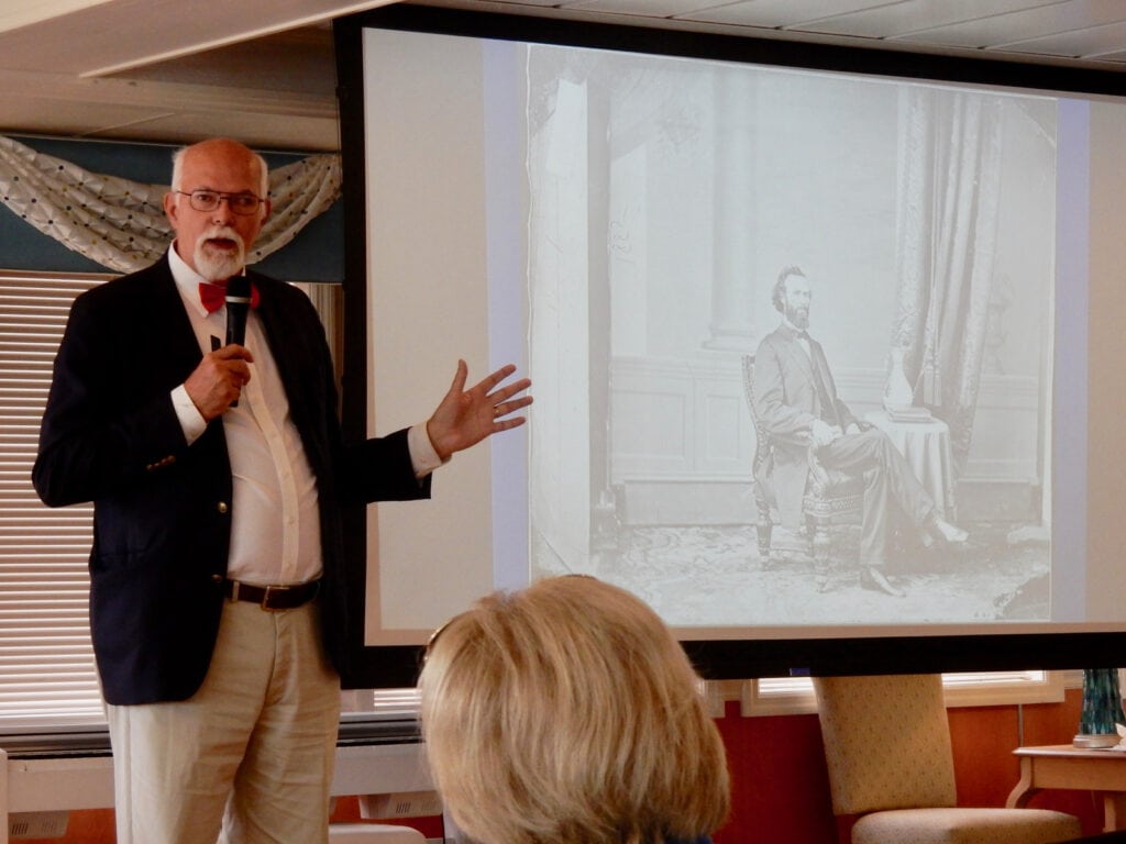 Dale Blanshan Historian ACL Hudson Cruise