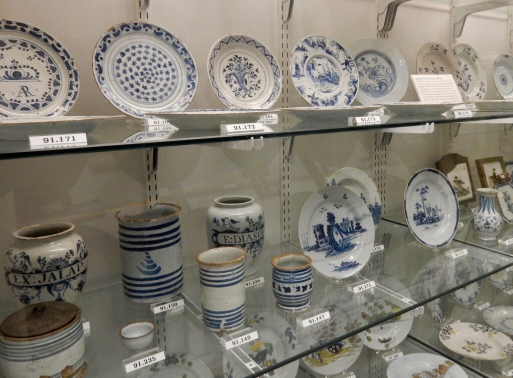 Delftware Collection Flynt Center Historic Deerfield MA