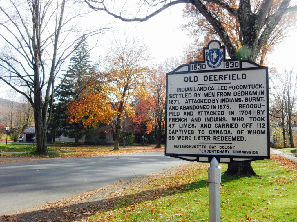 Historic Deerfield Sign