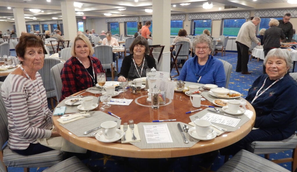 New friends on American Cruise Line Constitution