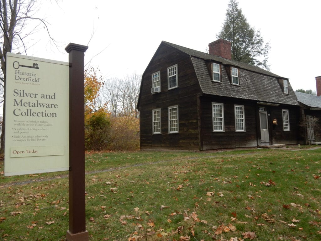 Silver Metalware Collection Historic Deerfield MA