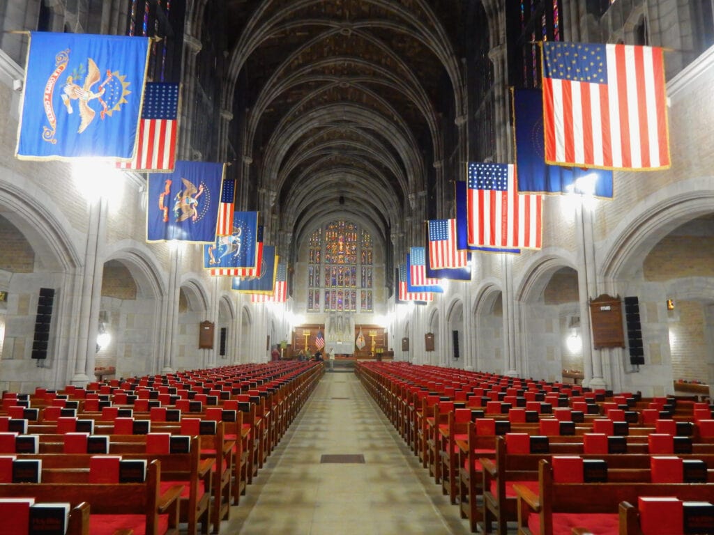 West Point Academy Chapel interior