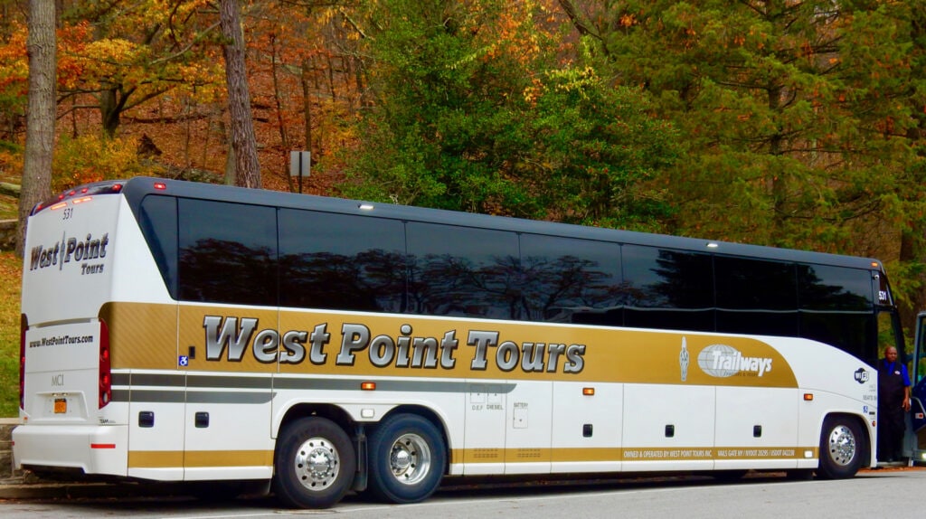 West Point Military Academy Bus Tour