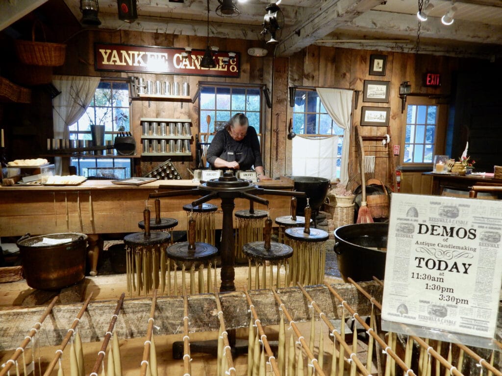 Old Fashioned Yankee Candle Demo Deerfield MA