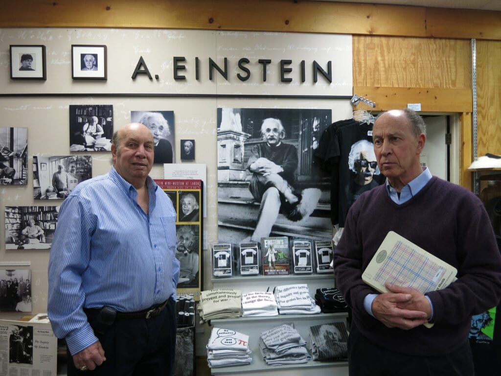 Einstein Exhibit Landau Brothers Princeton NJ