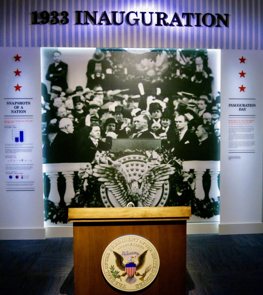 FDR 1st Inauguration Hyde Park NY