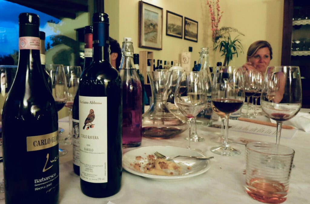 Wine and food pairing at Agriturismo-Il-Bricco-Italy