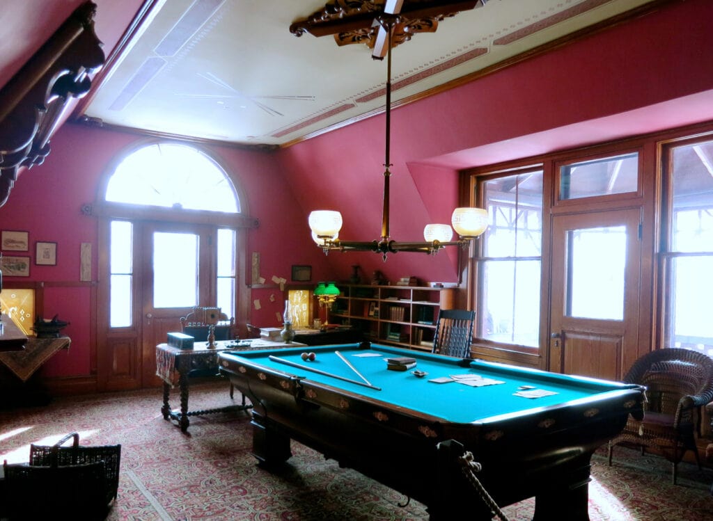 Mark Twain Billiards Room Hartford CT