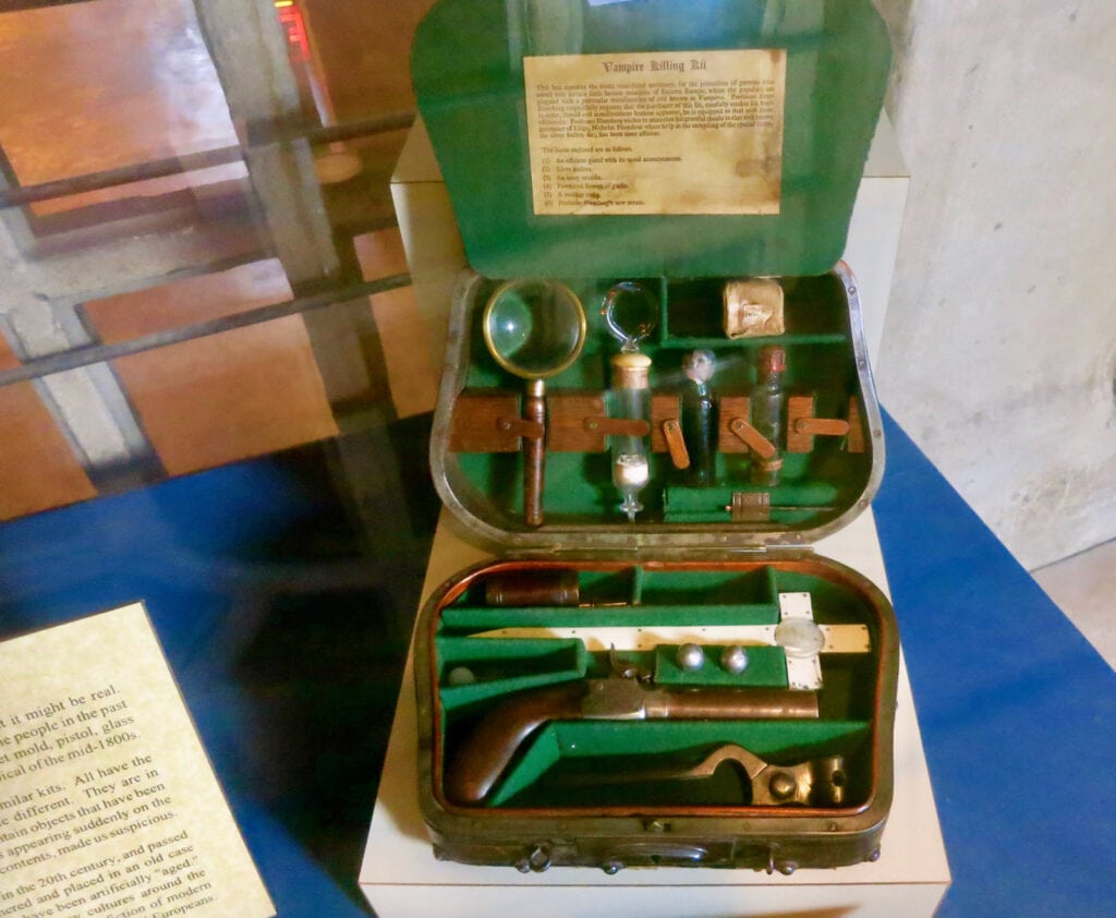 Vampire Killing Kit Mercer Museum Doylestown PA