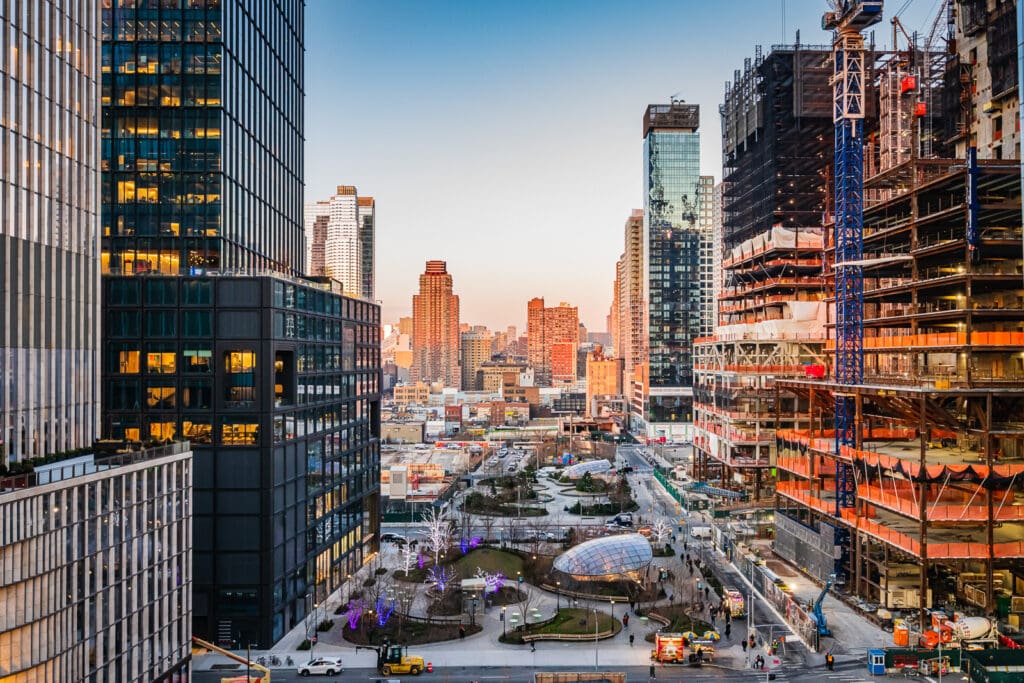 Hudson Yards location includes the 34th Street Hudson Yards Subway Station.