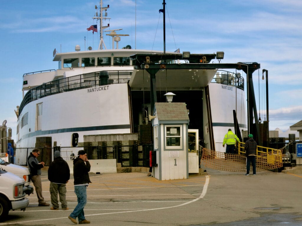 Nantucket Ferry from Woods Hole MA