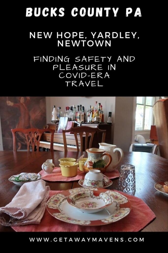 Covid Bucks County PA Travel Pin