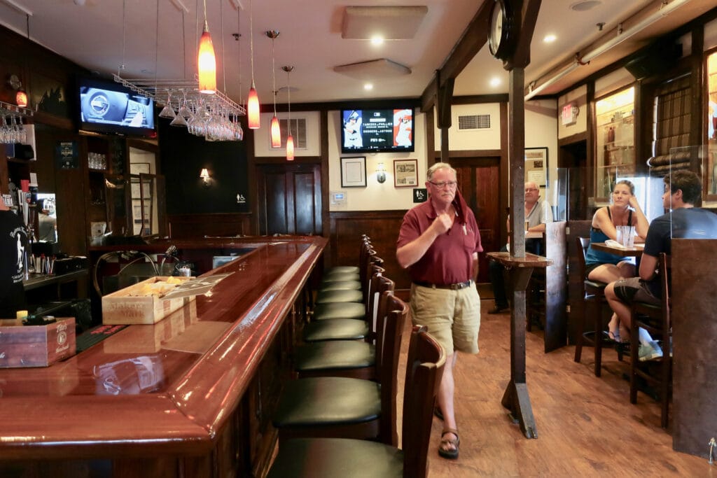 Inside The Continental Tavern Bucks County PA