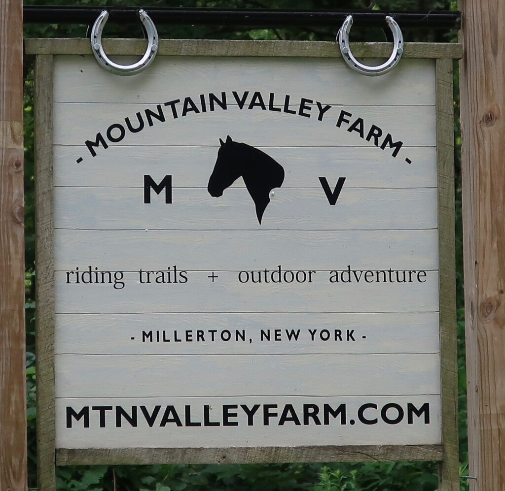 Mountain Vally Farm sign Millerton NY