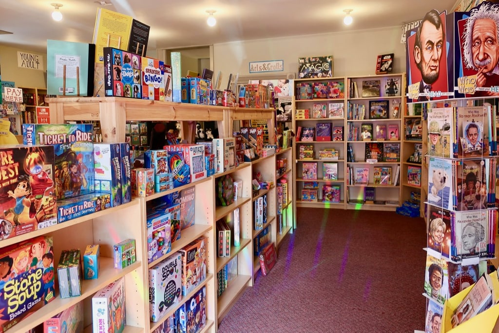 Oblong Bookstore children section Millerton NY