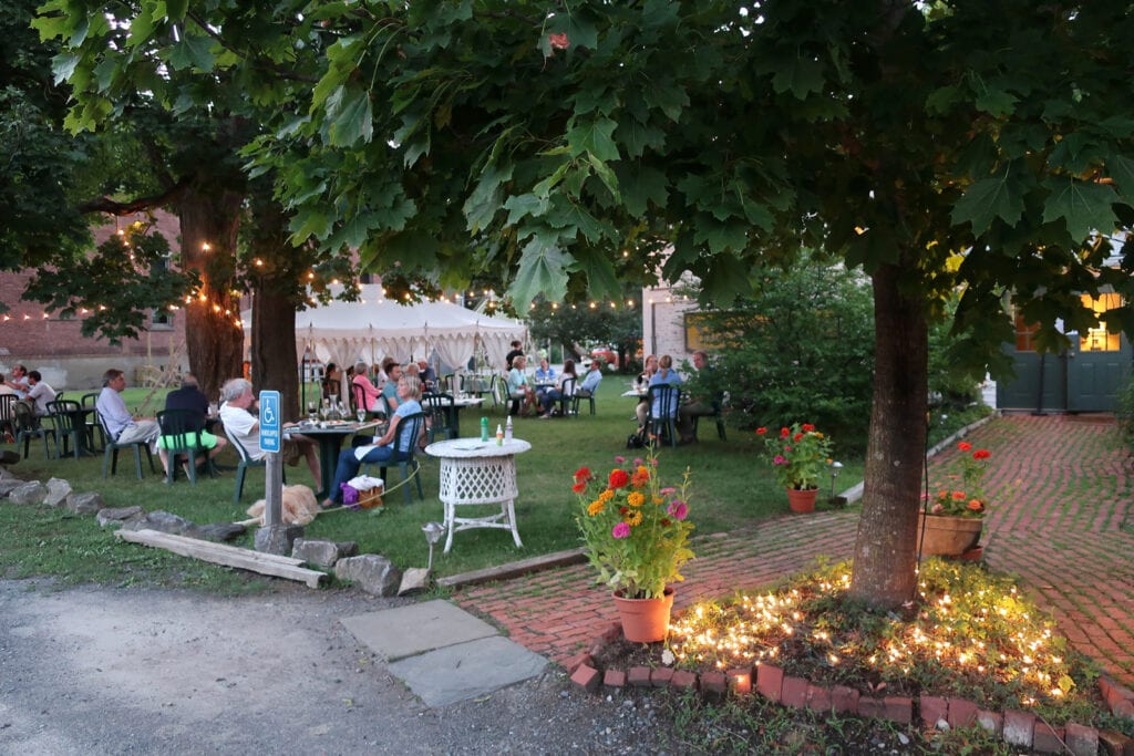 Stissing House outdoor dining