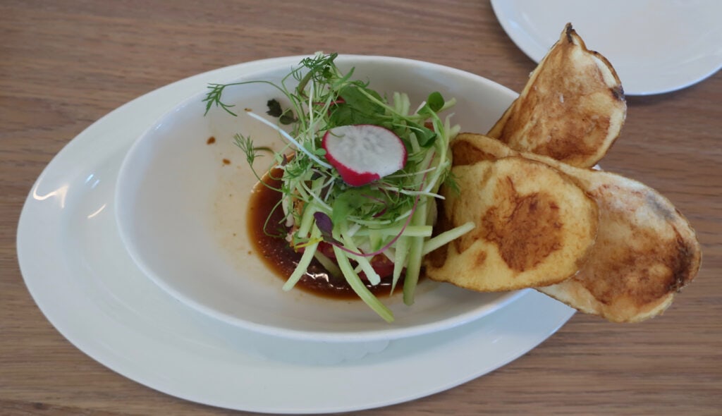 Shell and Bones Tuna Tartar