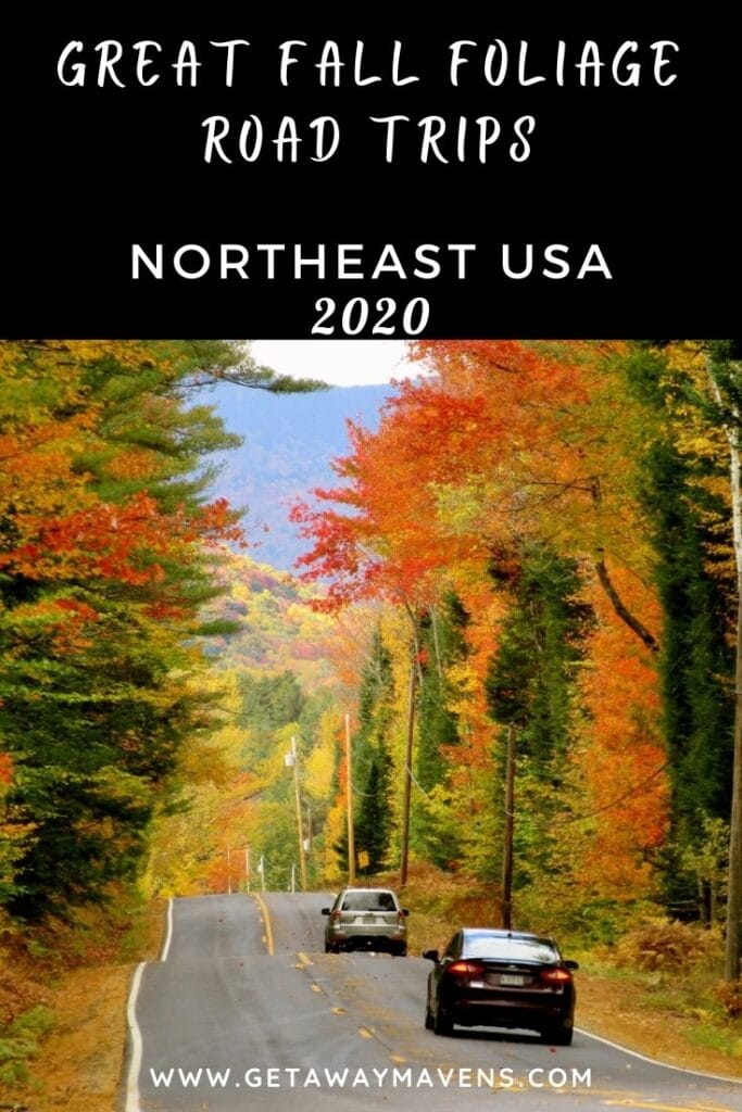 Fall Foliage Road Trips Northeast US Pin