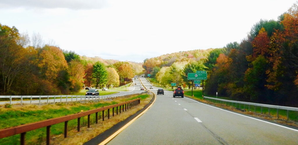 Taconic Parkway NY in Fall