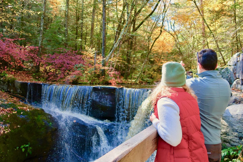 Waterfalls at Enders State Forest Granby CT