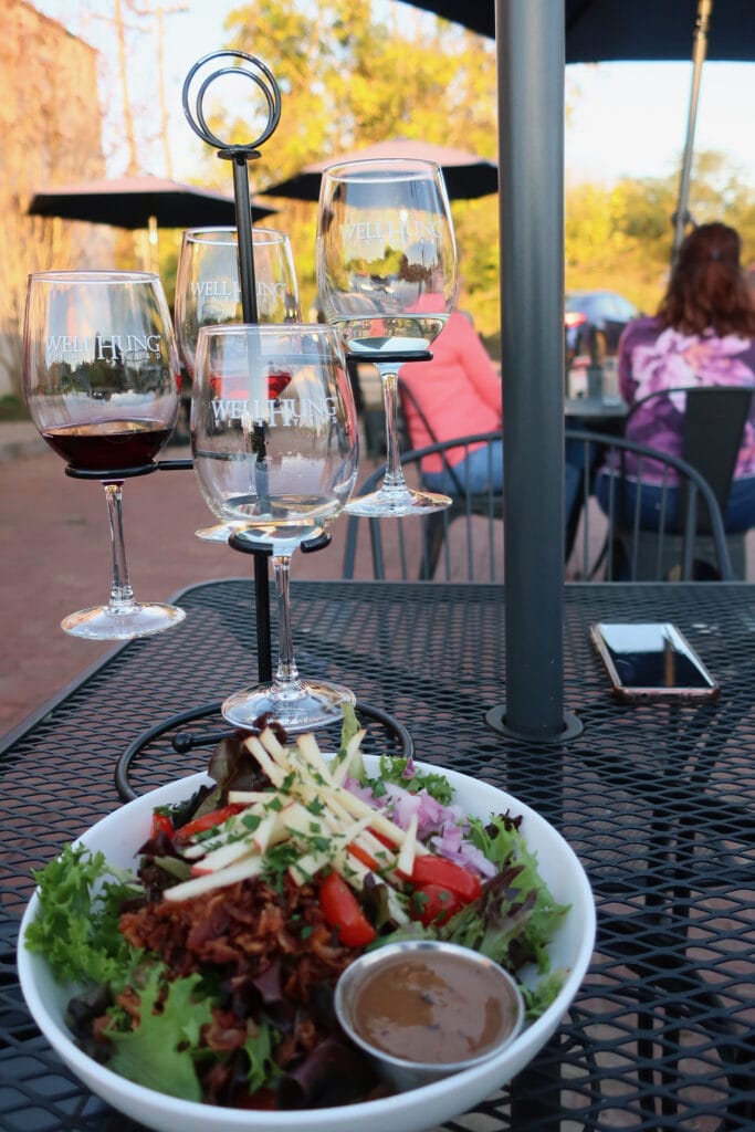 Wine-Flight-Well-Hung-Vineyard-Gordonsville-VA