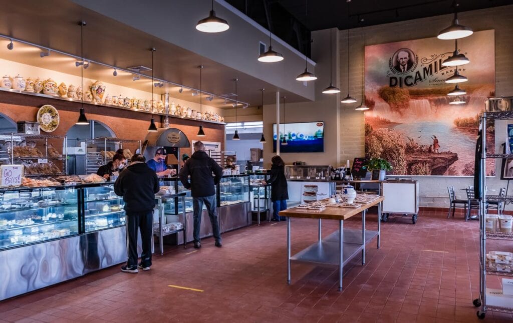 DiCamillo Bakery Interior in Niagara Falls NY