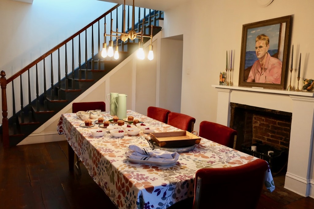 ForsythBnB Breakfast spread Kingston NY 