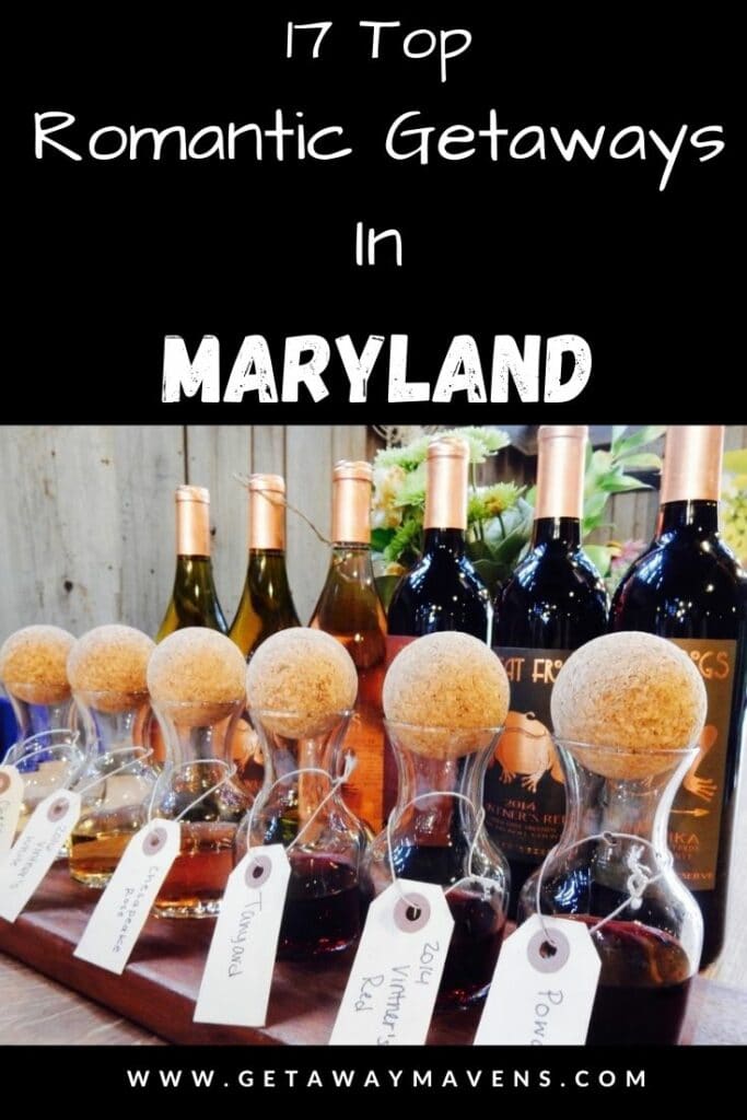 17 Top Romantic Getaways in Maryland pin