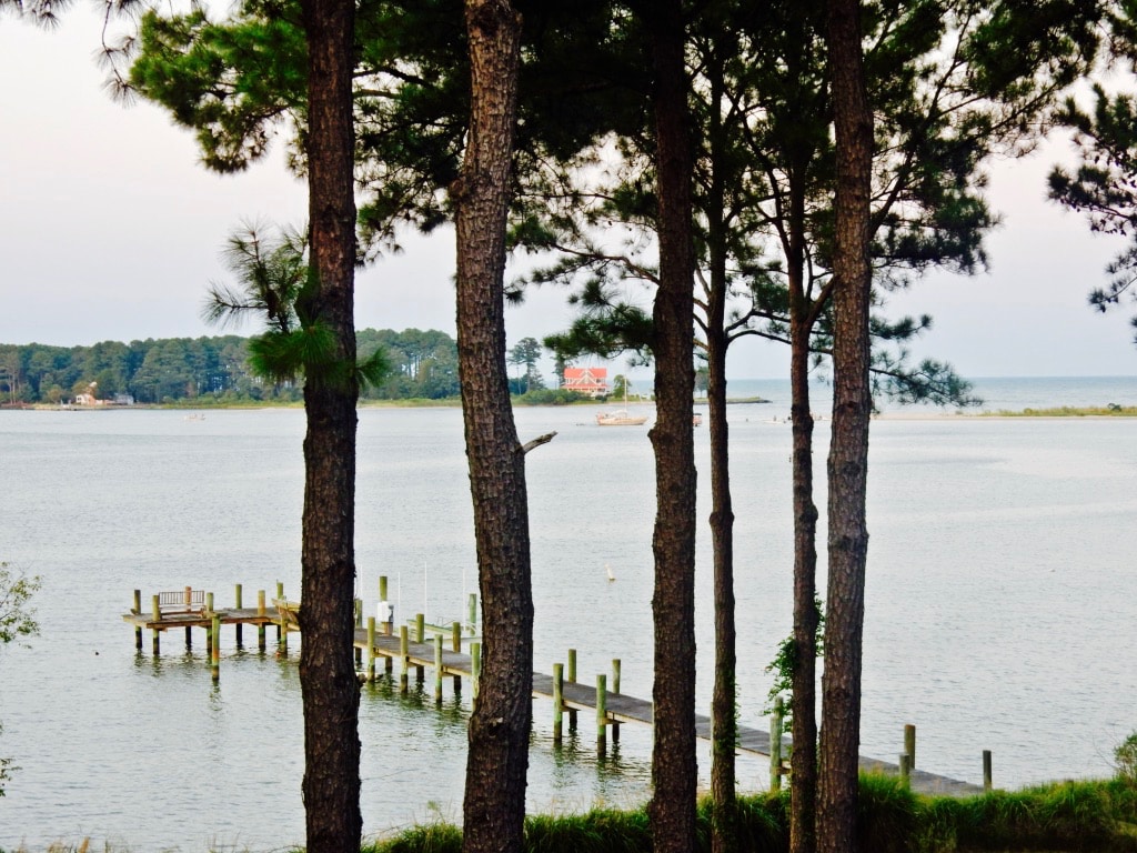 View of water from Swanendele Inn Ridges MD St. Marys County