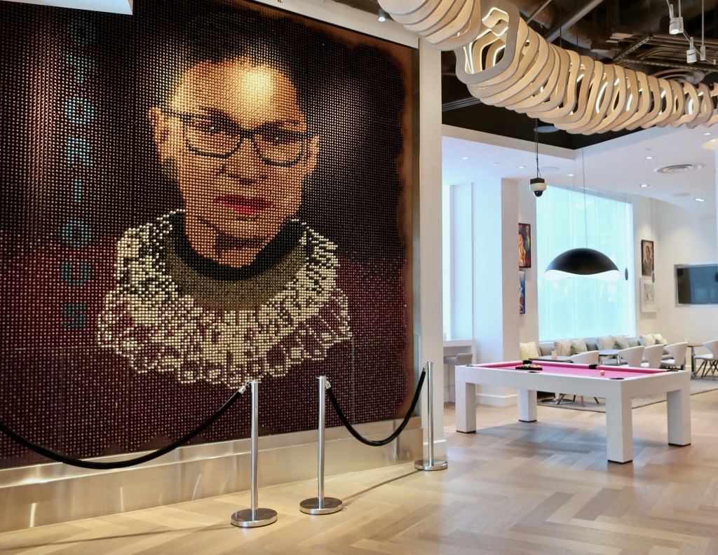 Ruth-Bader-Ginsburg-Tampon-Mural-Hotel-Zena-DC