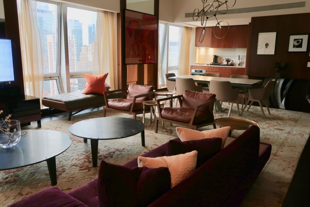 Top Suite at The Langham NY designed by Roche Bobios