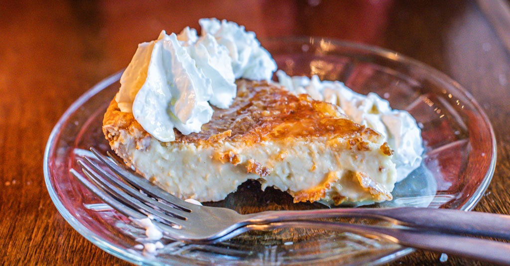 Maple Cream Pie at The Belfry in Vermont.