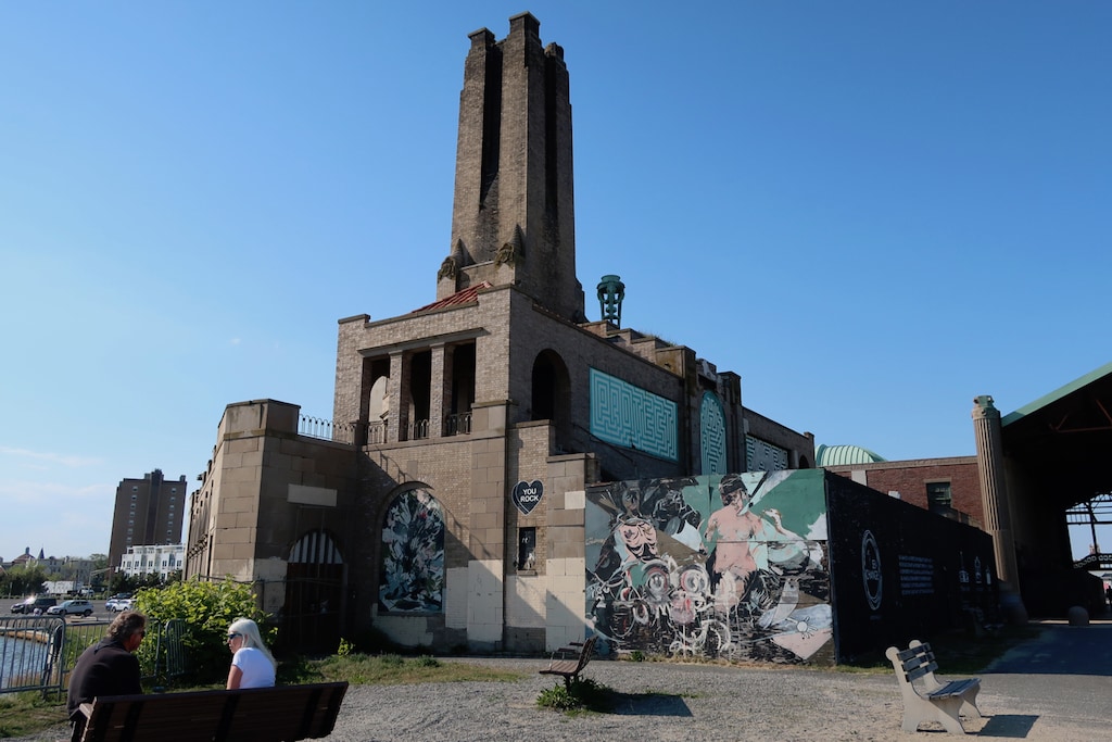 Art amid the ruins at Asbury Park Casino NJ