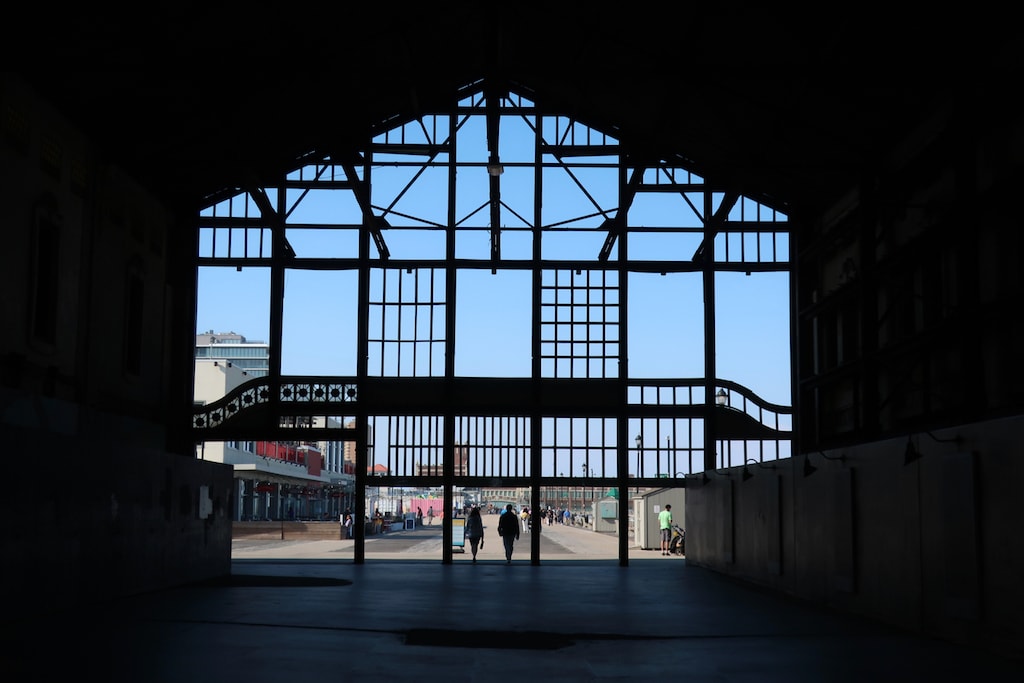 Bones of Asbury Park Boardwalk buildings