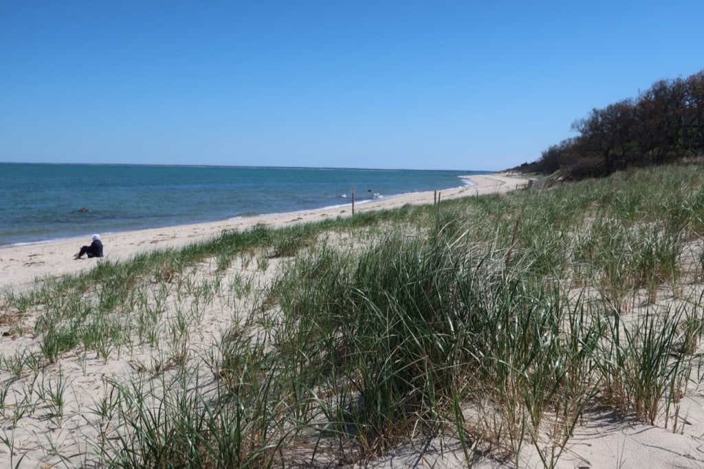 Brewster MA Breakwater Beach