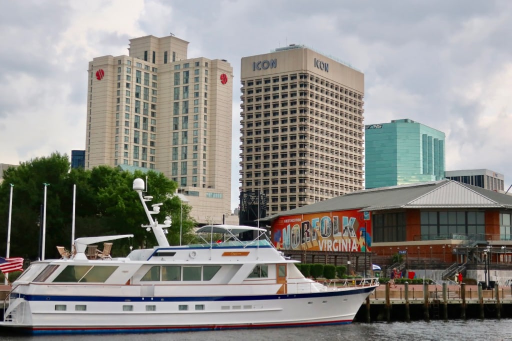 Along the Elizabeth River Norfolk VA