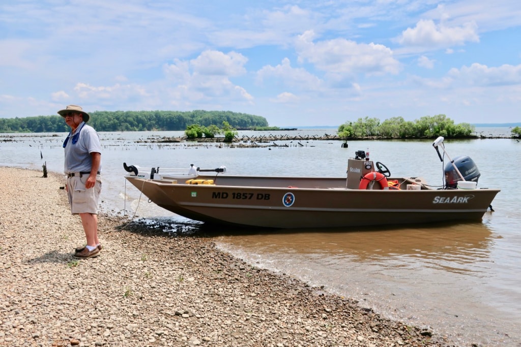 Exploring Ghost Fleet Mallows Bay