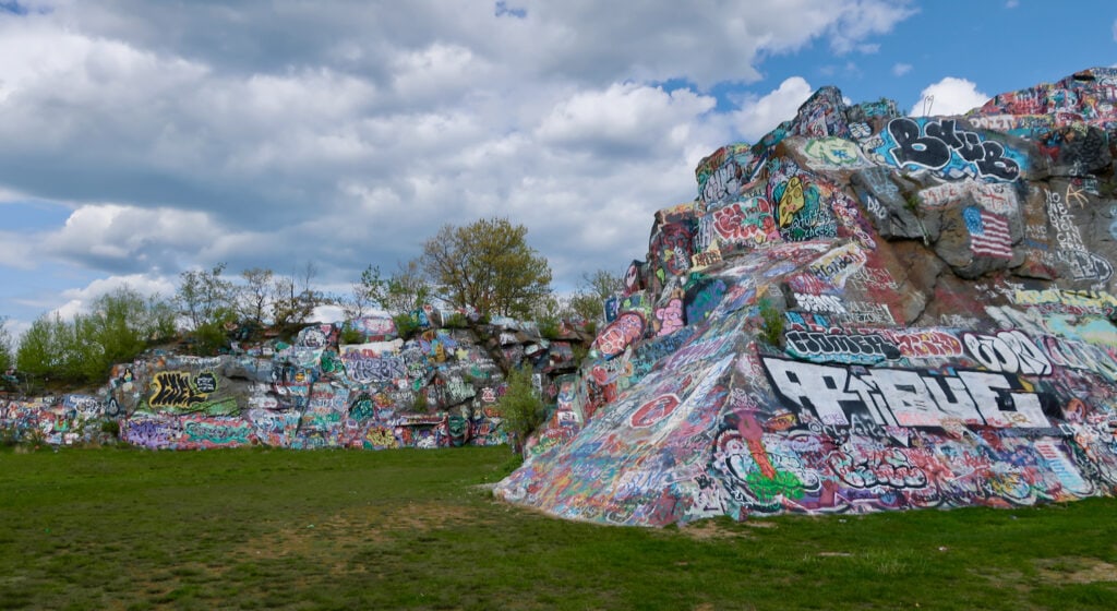 Graffiti Quarr Quincy MA