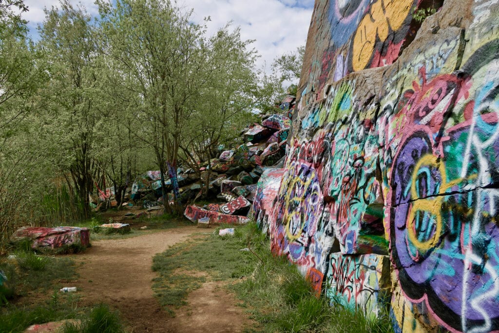 Grafitti Quarry Quincy MA