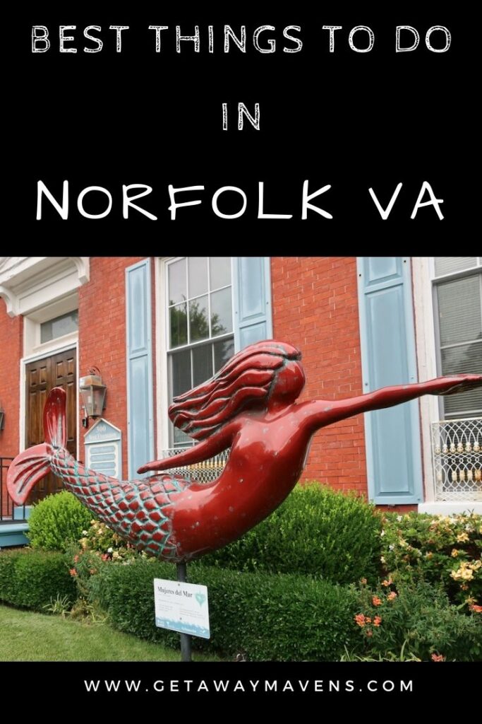 Norfolk VA Getaway Pin