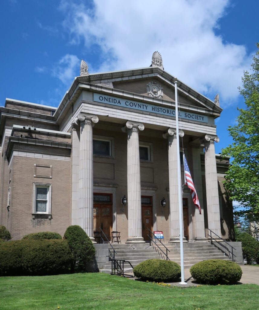 Church exterior Oneida County Historical Society Utica NY